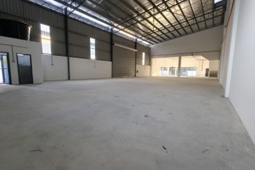Parit Bakar Muar  Semi-D Factory For Rent