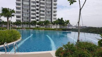 Facing Pool Fully Furnished Tenanted Big Unit Dwiputra Residence ...