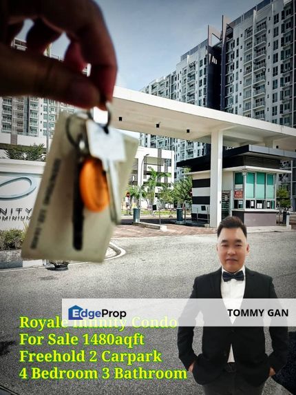 Royale Infinity Condo For Sale In Tambun Bukit Minyak 1480Sqft Nice Unit BMV! HOT SELLING!, Penang, Bukit Minyak