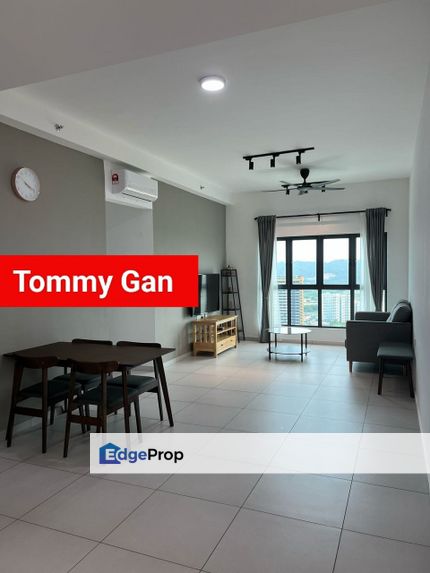 Sinaran @ Utropolis 883Sqft 3R2B 2cp Fully furnished High Floor Seaview, Penang, Batu Kawan