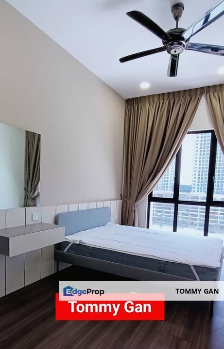 Vertu Resort Ikea @ Fully Furnished 3r2b Freehold 1070sqft Best Unit, Penang, Batu Kawan