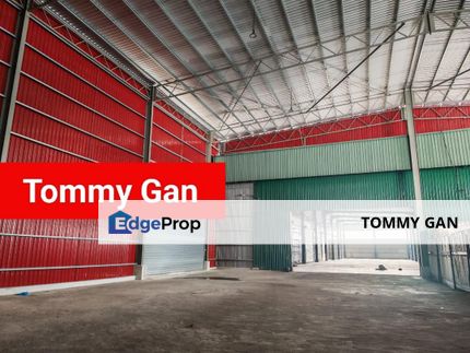 Warehouse For Rent At Bagan Lalang Butterworth 30000sqft Electricity 200amp, Penang, Butterworth