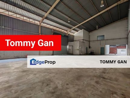 Kulim Lunas 1.5 Storey Semi-D Industry Build Up 10000sqft  200 Amps View To Offer, Kedah, Kulim