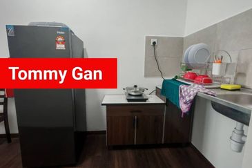 Singnature tree @ Permatang Pauh 1000sqft 3R2B High Floor Partially Furnished For Rent