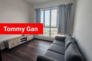 Singnature tree @ Permatang Pauh 1000sqft 3R2B High Floor Partially Furnished For Rent