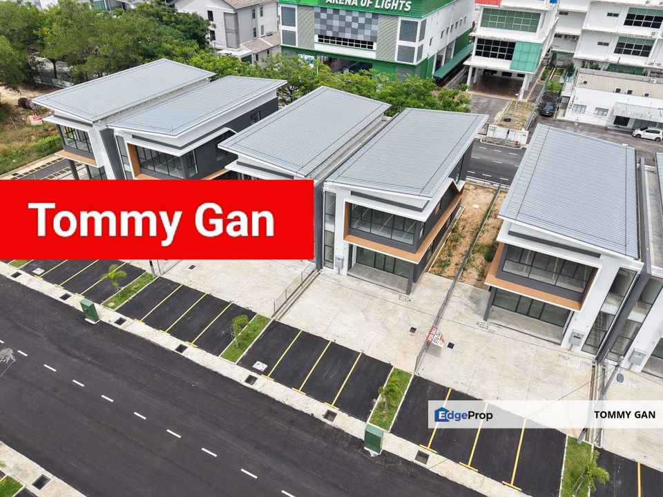 𝟮 𝙎𝙩𝙤𝙧𝙚𝙮 𝙎𝙚𝙢𝙞-𝘿𝙚𝙩𝙖𝙘𝙝𝙚𝙙 𝘾𝙤𝙢𝙢𝙚𝙧𝙘𝙞𝙖𝙡 𝙎𝙝𝙤𝙥𝙡𝙤𝙩 @ 𝙎𝙞𝙢𝙥𝙖𝙣𝙜 𝘼𝙢𝙥𝙖𝙩 𝙁𝙊𝙍 𝙍𝙀𝙉𝙏, Penang, Simpang Ampat