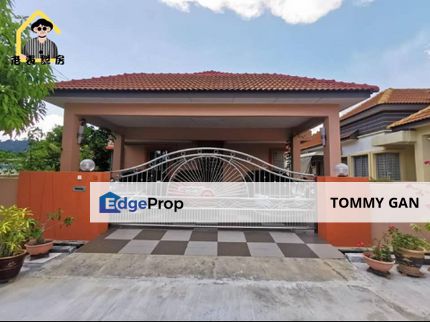 Single Storey Bangalow Taman Desa Juru Indah Juru Bukit Mertajam 3+1 Room 4 Bathroom 3 Car Park Built Up 1473 SqFt Land Area 3885 SqFt, Penang, Juru