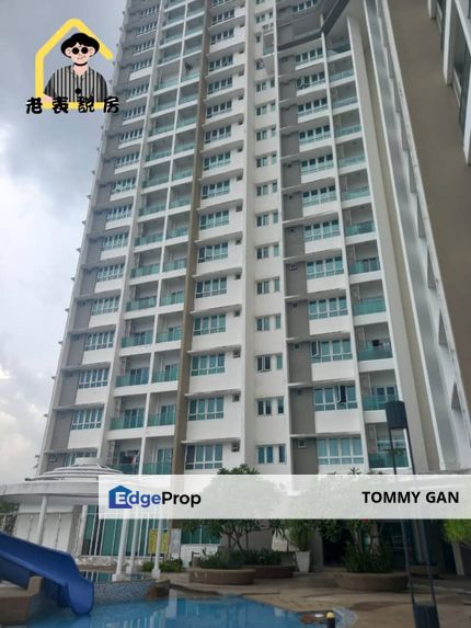 The Signature Condominium Seberang Perai Jalan Baru Fully Furnished Renovation 3 Room 2 Bathroom 2 Car Park 1196 SqFt, Penang, Seberang Perai