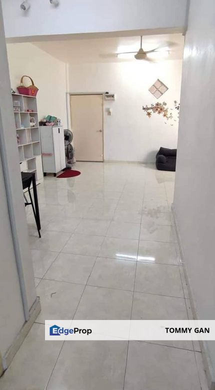 Flat Taman Saujana Permai Bukit Mertajam Penang Built Up 646 SqFt Partial Furnished, Penang, Bukit Mertajam