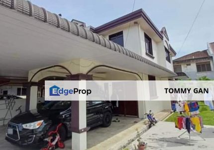 Double Storey Semi-D Taman Saujana Indah Alma  Bukit Mertajam Built Up 1580 SqFt Land Area 2443 SqFt Partial Furnished, Penang, Alma