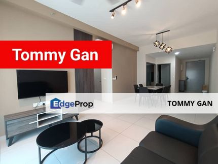 Sinaran Residences @New Unit 883Sqft 3R2B Fully furnished Seaview , Penang, Batu Kawan