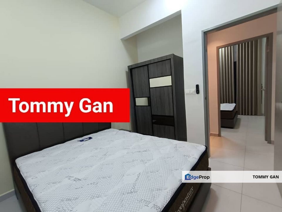 Sinaran Residences @ Batu Kawan New Unit 667Sqft 2R2B Fully Furnished 2-Carpark, Penang, Batu Kawan