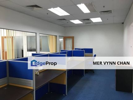 Minimalist Fitted Office w/ LRT Access @Menara UOA Bangsar, Kuala Lumpur, Bangsar