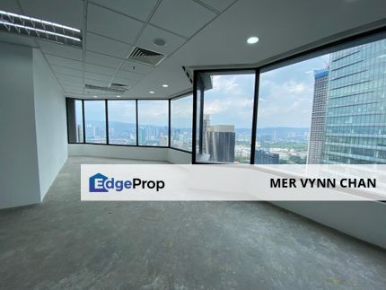 Great View, Bright and Open Style Bare Office Unit @Vista Tower, Kuala Lumpur, KL City