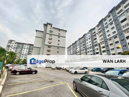  Rumah Tepi Puncak Baiduri Apartment, Cheras Tepi Lift Good For Investment, Selangor, Cheras South