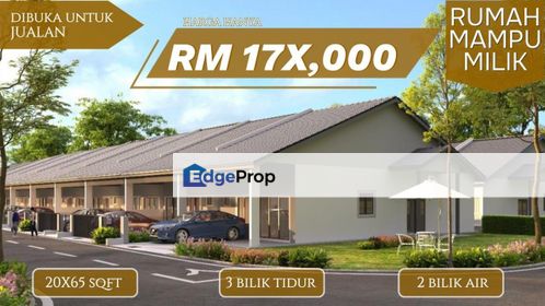 Rumah teres 1 Tingkat@Tapah Road Perak, Perak, Tapah