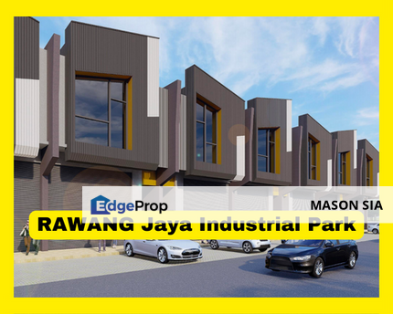 Rawang Jaya Terrace Factory, Warehouse for Sale , near to Rawang Anggun , Rawang Aeon, Selangor, Rawang
