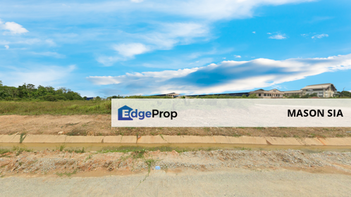 Rare Freehold Industrial Land for Sale in Bukit Jelutong, Shah Alam – Dual Frontage and Prime Exposure, Selangor, Shah Alam