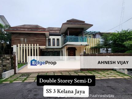 Kelana Jaya SS 3 Double Storey Semi-D, Selangor, Kelana Jaya