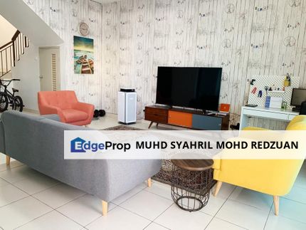 DOUBLE STOREY, INTERMEDIATE TERRACE HOUSE  OLEANDER, PRESINT 1, BANDAR SERI COALFIELDS, Selangor, Sungai Buloh