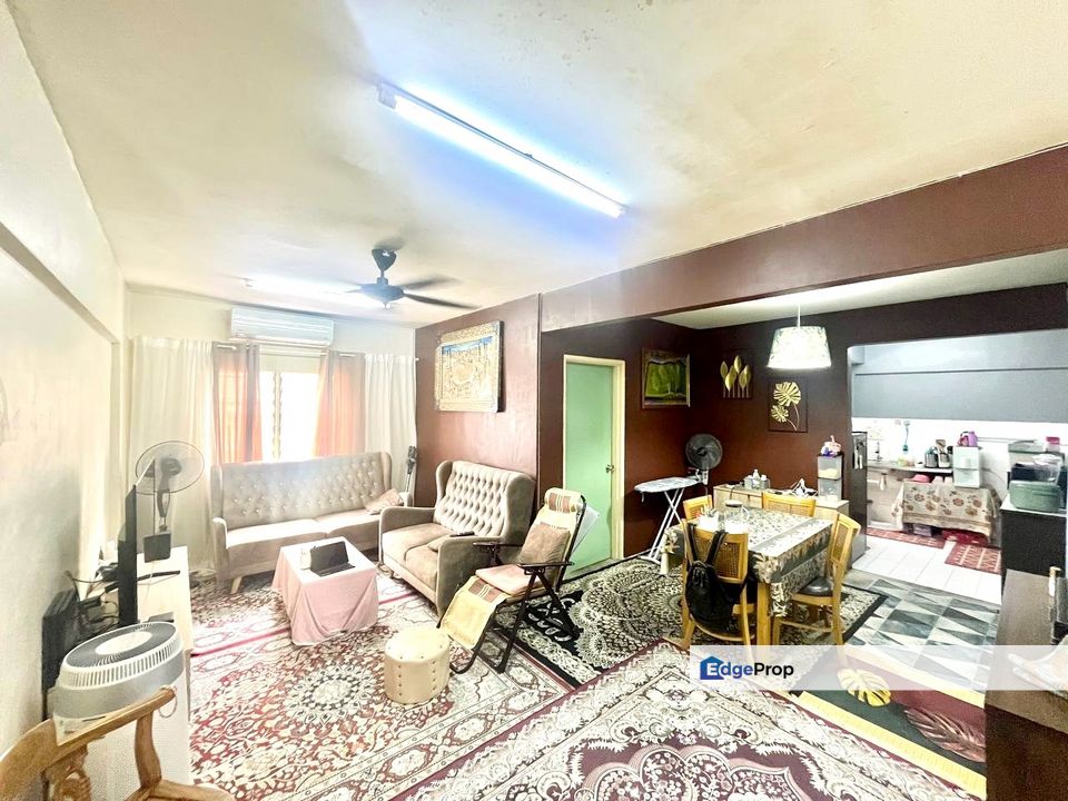 Pangsapuri Bukit Baru Keramat KL Near to LRT Fully Furnished For Sale, Kuala Lumpur, Keramat