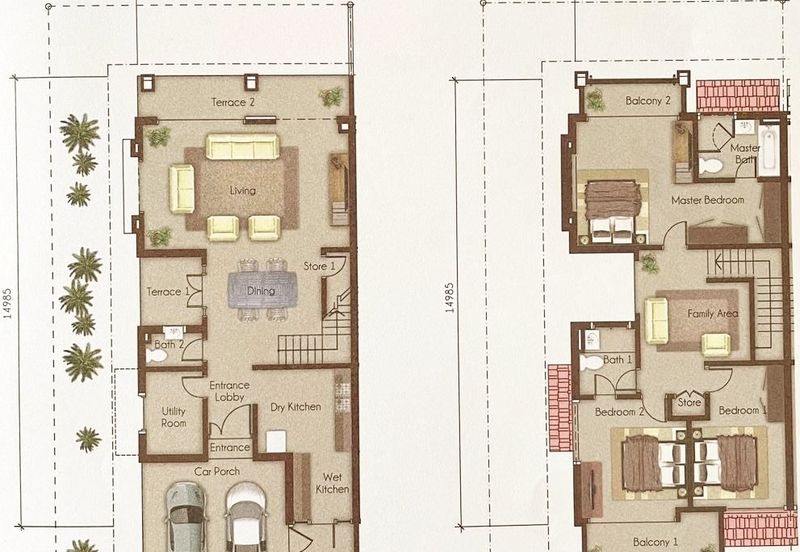 Corner Semi D Double Storey Terrace House Putrajaya for sale