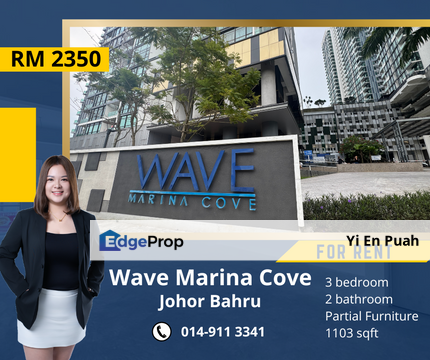 Wave Marina Cove | Bayu Puteri | Bakar Batu, Johor, Johor Bahru