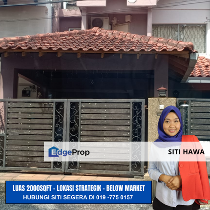 BUMI LOT + RENOVATED + BELOW MARKET VALUE Teres 2 Tingkat di Seksyen 5 Wangsa Maju , Kuala Lumpur, Wangsa Maju