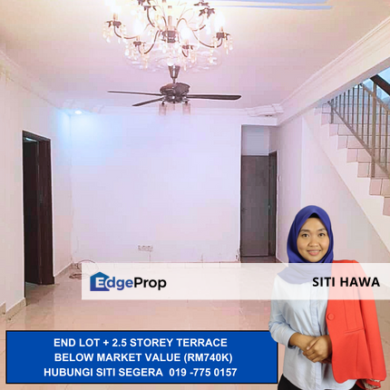 EXTRA LAND +BEST DEAL 2.5 Storey Terrace |Taman Bukit Permata | Batu Caves, Selangor, Batu Caves 