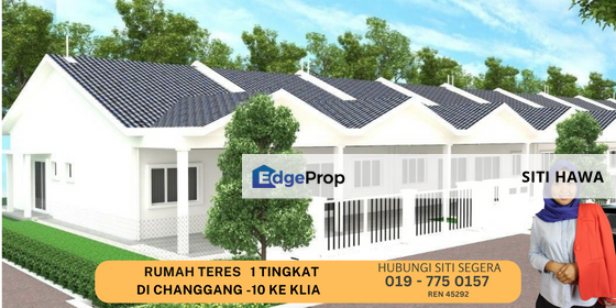 PROJEK BARU DI BUKIT CHANGGANG (Teres 1 Tingkat) Rumah Pertamaku For Sale , Selangor, Banting