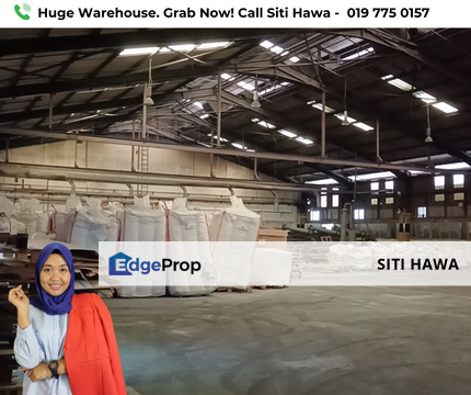 Warehouse Bandar Baru Bangi Direct access to main road For Rent, Selangor, Bangi