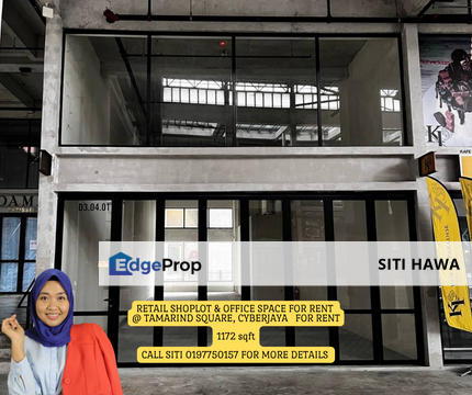 Retails Shoplot and Office Space With Garden For Rent at Cyberjaya , Selangor, Cyberjaya