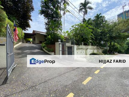 Hilltop Single Storey Bungalow ,Lorong Riong, Bangsar (Huge Land), Kuala Lumpur, Bangsar