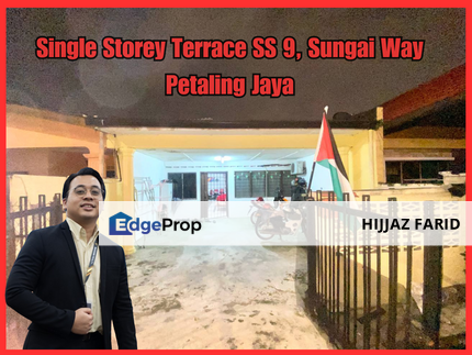 Single Storey Terrace , Sungai Way , SS 9 , Petaling Jaya, Selangor, Petaling Jaya