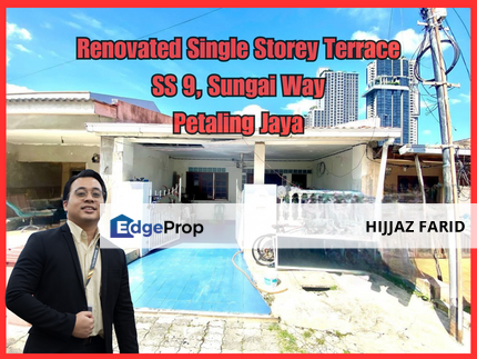 Renovated Single Storey Terrace SS 9, Sungai Way, Petaling Jaya, Selangor, Petaling Jaya