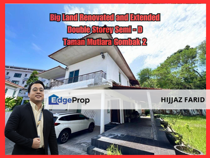 Beautifully Renovated Extended Double Storey Semi - D , Taman Mutiara Gombak 2, Kuala Lumpur, Gombak