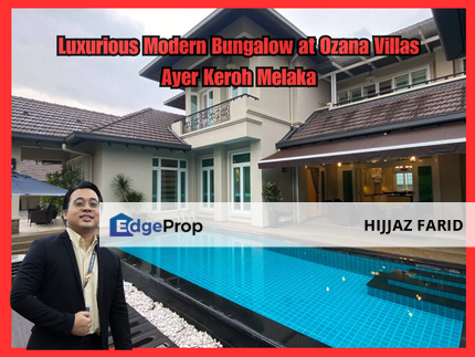 Luxurious Modern Double Storey Bungalow with own Swimming Pool at Ozana Villas, Ayer Keroh Melaka, Melaka, Ayer Keroh