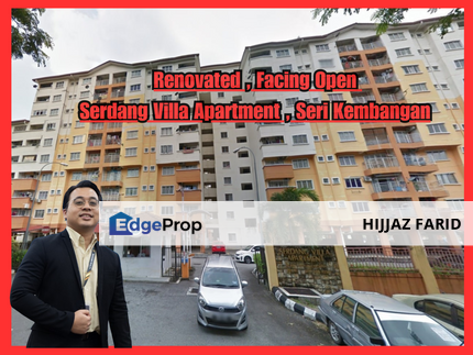 Renovated Facing Open Serdang Villa Apartment , Seri Kembangan, Selangor, Seri Kembangan