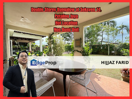 Non Bumi ,Beautiful Double Storey Bungalow at Seksyen 14 , Petaling Jaya , Selangor, Petaling Jaya