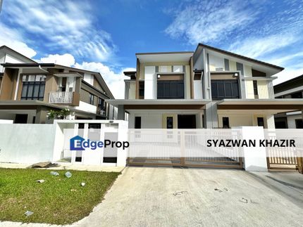 NEW HOUSE, SEMI-D CLUSTER BYWATER HOMES, SETIA ALAM, Selangor, Shah Alam