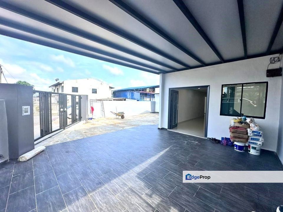 Double Storey House Corner Lot Low Cost Taman Nora Ulu Tiram Total Land