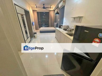 Apartment SKS Pavillion JB Town Walking distance CIQ Studio Fully Furnished Below Market JB For Rent Twin Galaxy Setia Sky 88, Johor, Johor Bahru