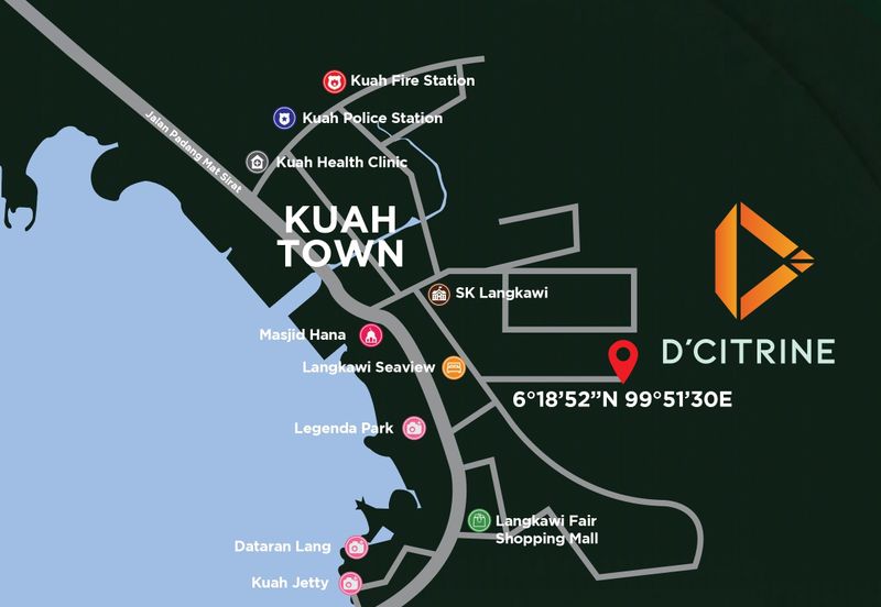 [NEW & EXCLUSIVE] D’Citrine @ Jalan Penarak, Kuah, Langkawi (Condominium)