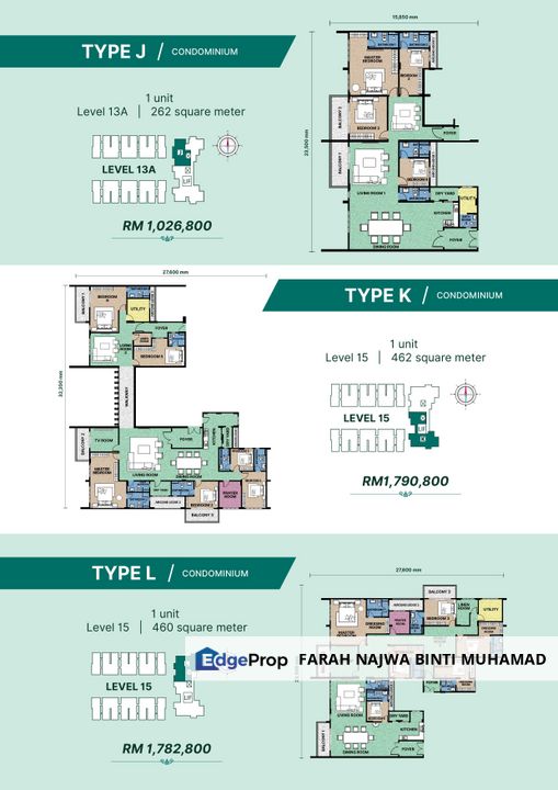 [NEW & EXCLUSIVE] D’Citrine @ Jalan Penarak, Kuah, Langkawi (Condominium), Kedah, Langkawi