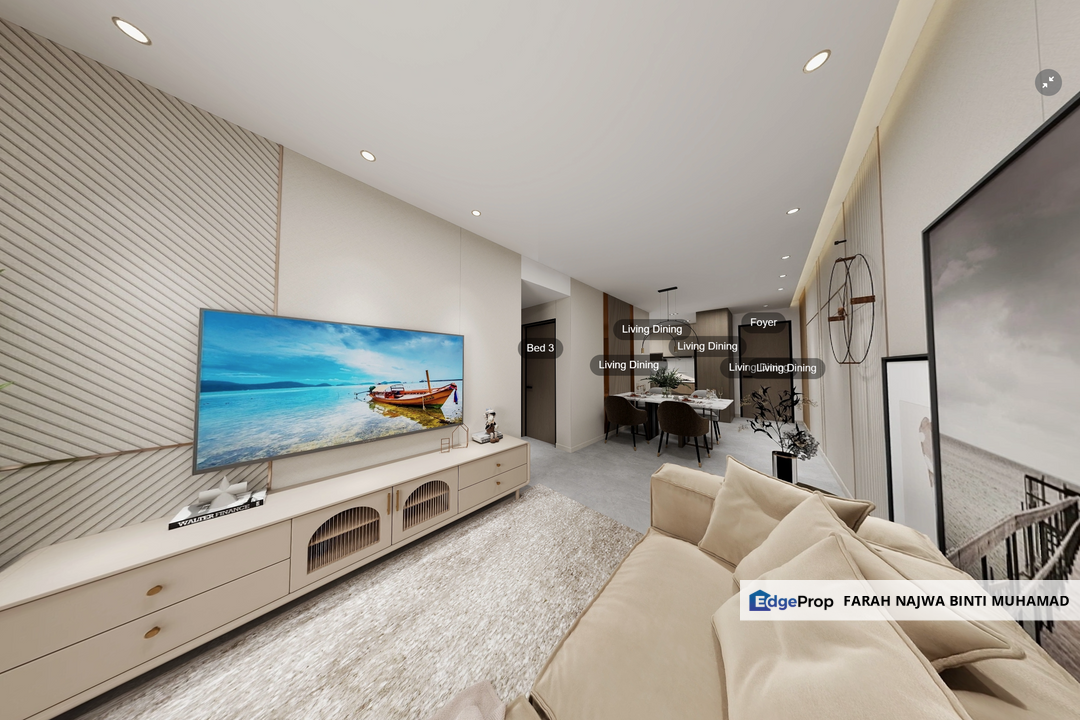 SEA VIEW❗️ LAGUNA BAY RESIDENCES @ Teluk Kumbar Penang Island (Perumahan Baru), Penang, Bayan Lepas