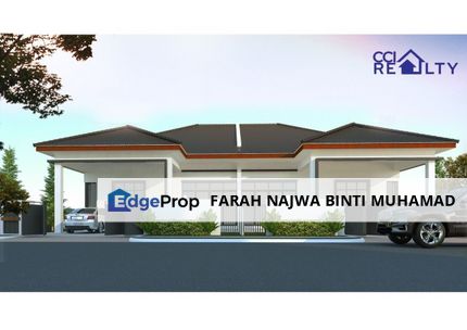 TAMAN DAHLIA PENDANG : Perumahan Baru Rumah Semi D Setingkat, Kedah, Pendang
