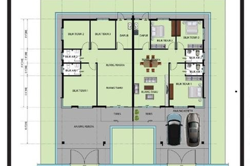 TAMAN DAHLIA PENDANG : Perumahan Baru Rumah Semi D Setingkat