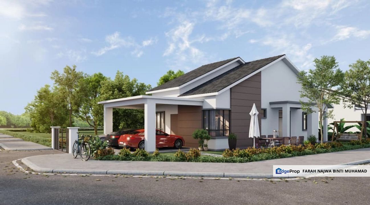 PERUMAHAN BARU❗️Taman Mawar @ Hutan Kampung Alor Setar (Rumah Teres Setingkat), Kedah, Kota Setar