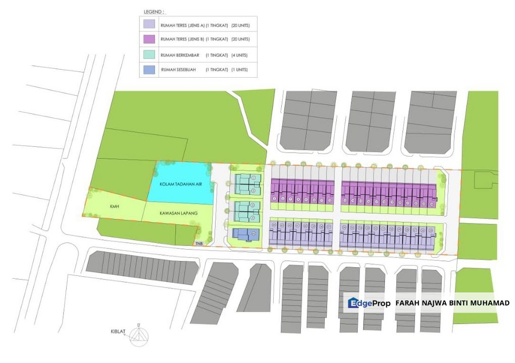 PERUMAHAN BARU❗️Taman Mawar @ Hutan Kampung Alor Setar (Rumah Teres Setingkat), Kedah, Kota Setar