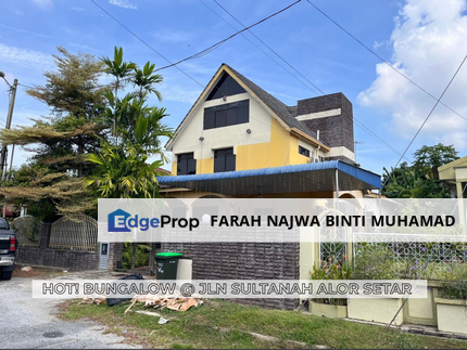 HOT🔥 Bungalow 2.5 Tingkat Lorong Pipit Jalan Sultanah Alor Setar, Kedah, Alor Setar